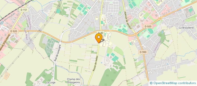localisation de l'entreprise HANDI ACTIONS LES ECUREUILS à CHATEAUROUX