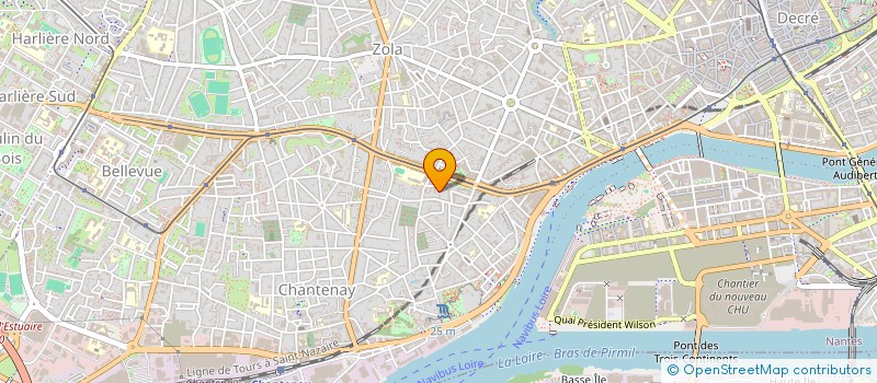 localisation de l'entreprise HANDI'ARTMIX  NANTES