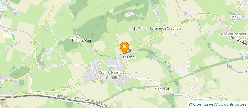 localisation de l'entreprise HANDI BOL D'AIR  SAINT-REMY-DE-SILLE