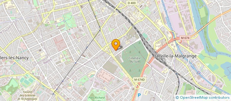 localisation de l'entreprise HANDI'BULLE  PULNOY