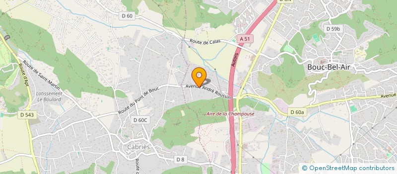 localisation de l'entreprise HANDI CAP ACTIONS A LA MEMOIRE DE PHILIPPE BOUVIER  BOUC-BEL-AIR