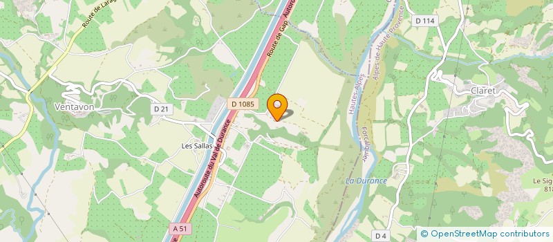 localisation de l'entreprise HANDI'CAP AUTONOMIE  VENTAVON