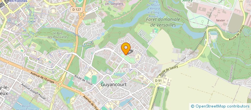 localisation de l'entreprise HANDI'CAP CONSEIL à GUYANCOURT