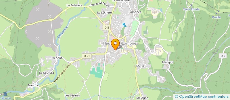 localisation de l'entreprise HANDI CAP SUR AVENTURE  PLATEAU D'HAUTEVILLE