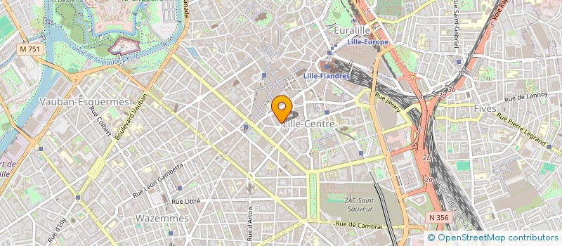localisation de l'entreprise HANDI CAP SUR LA VIE à LILLE