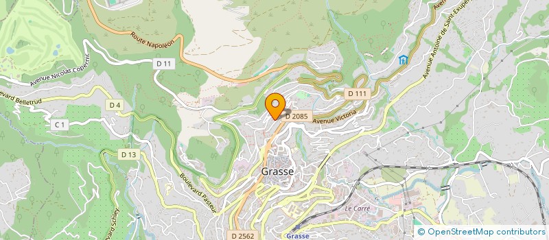 localisation de l'entreprise HANDI CHALLENGE MEDITERRANEE  GRASSE