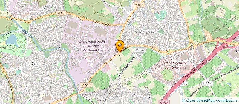 localisation de l'entreprise HANDI CONDUITE à VENDARGUES