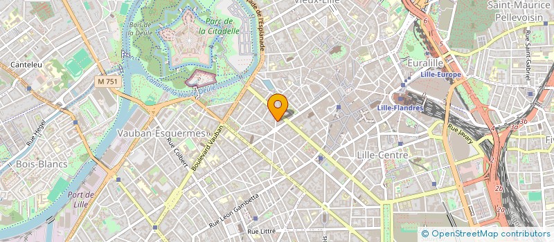 localisation de l'entreprise HANDI COUVERTES à LILLE