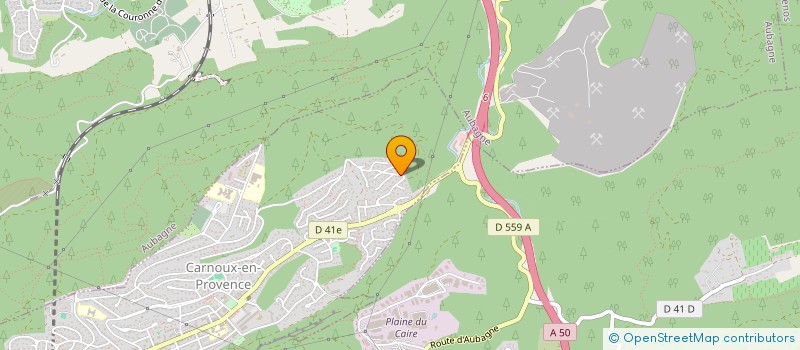 localisation de l'entreprise HANDI EDUCATION  AUBAGNE