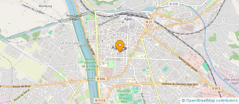 localisation de l'entreprise HANDI EMPLOI à AGEN