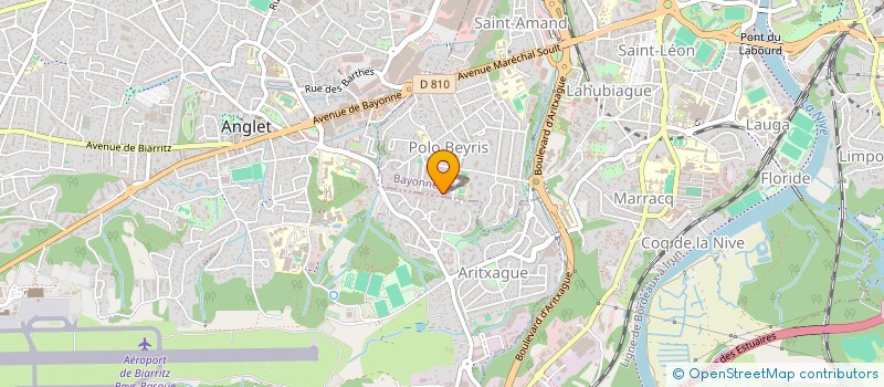 localisation de l'entreprise HANDI H.A.R.T 64 à BAYONNE