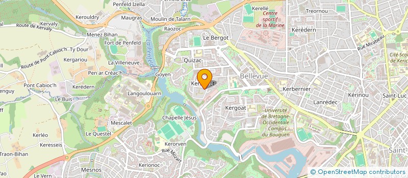 localisation de l'entreprise HANDI-IROISE à BREST