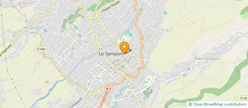 localisation de l'entreprise HANDI MENT LOISIRS  LE TAMPON