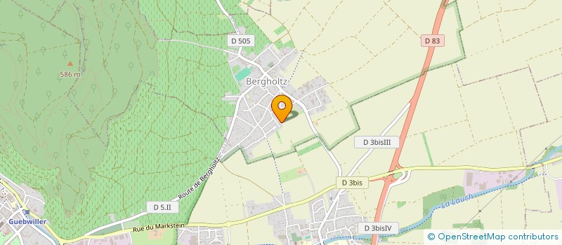 localisation de l'entreprise HANDI-NAGES  BERGHOLTZ