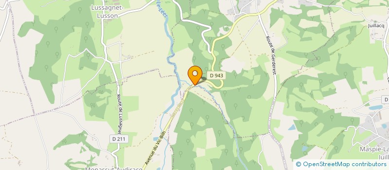 localisation de l'entreprise HANDI PI FRANCE  SIMACOURBE