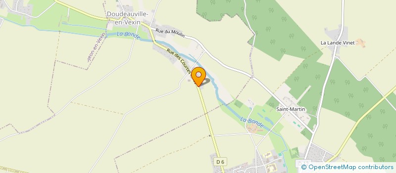 localisation de l'entreprise HANDI POSITIVE SEJOURS ADAPTES  DOUDEAUVILLE-EN-VEXIN