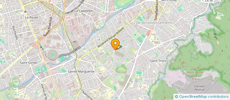localisation de l'entreprise HANDI REBOND à MARSEILLE