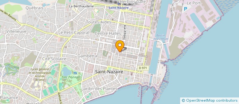 localisation de l'entreprise HANDI- REVES CONCEPT à SAINT-NAZAIRE