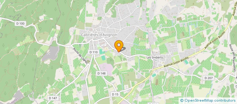 localisation de l'entreprise HANDI-RUN  CABRIERES-D'AVIGNON