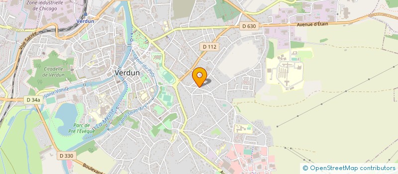 localisation de l'entreprise HANDI' SECUR à VERDUN