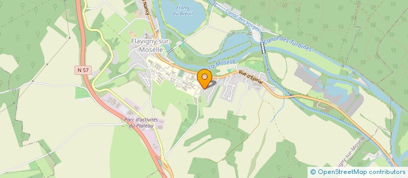 localisation de l'entreprise HANDI SMILE  FLAVIGNY-SUR-MOSELLE