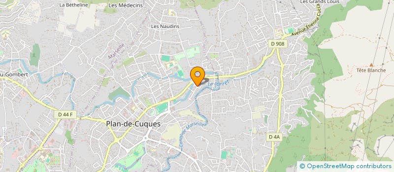 localisation de l'entreprise HANDI SOPHRO à PLAN-DE-CUQUES