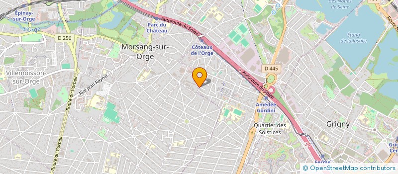 localisation de l'entreprise HANDI TECH à MORSANG-SUR-ORGE