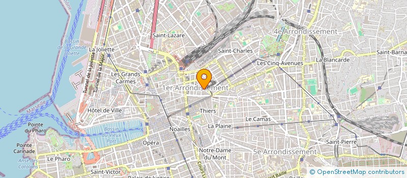 localisation de l'entreprise HANDI-TV à MARSEILLE