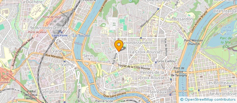 localisation de l'entreprise HANDICA REUSSIR FORMATIONS à VILLEURBANNE