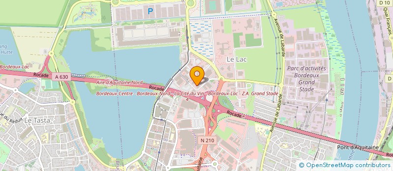 localisation de l'entreprise HANDICALL BORDEAUX à BORDEAUX