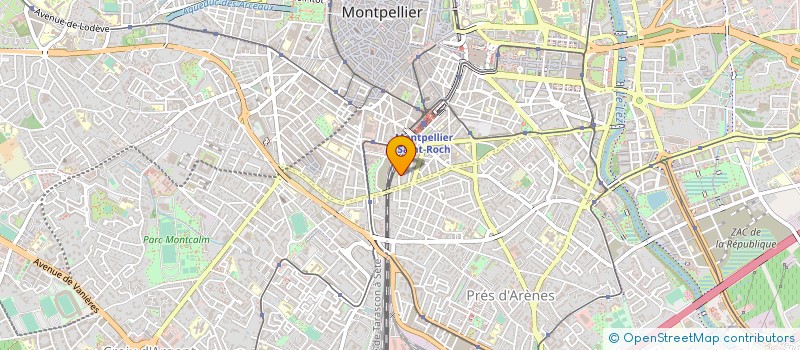 localisation de l'entreprise HANDICAP COEUR à MONTPELLIER