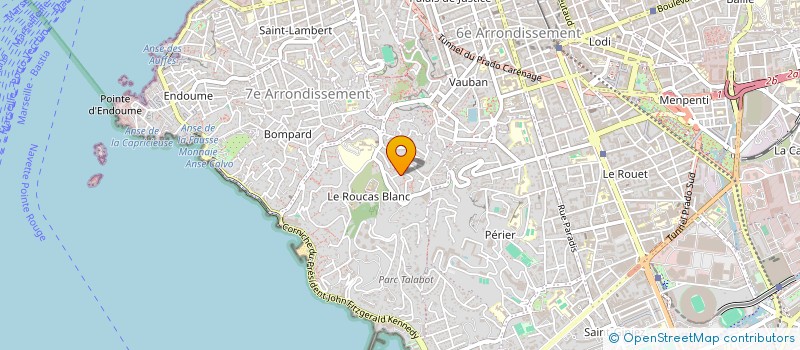 localisation de l'entreprise HANDICAP MOTEUR LOISIRS ET CULTURE à MARSEILLE