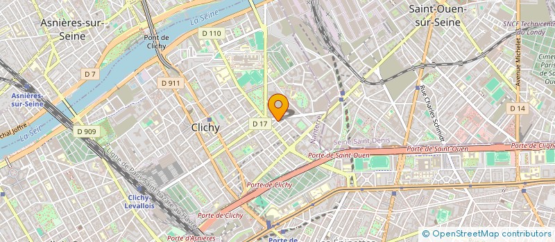 localisation de l'entreprise HANDICAP PARLONS VRAI à CLICHY
