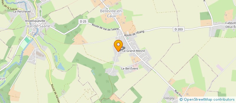 localisation de l'entreprise HANDICAP, SOLIDARITE, SPORTS à BELLEVILLE-EN-CAUX