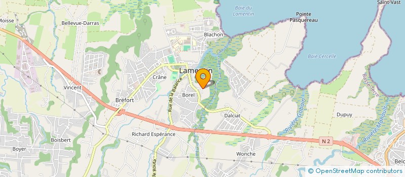 localisation de l'entreprise HANDICAP TRANSPORT MOBILITE REDUITE  LAMENTIN