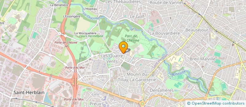 localisation de l'entreprise HANDICAPS ET TECHNOLOGIES à SAINT-HERBLAIN