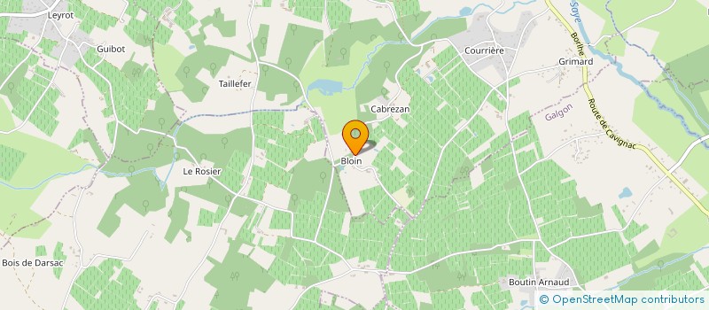 localisation de l'entreprise HANDICAPS INVISIBLES 33  PERISSAC