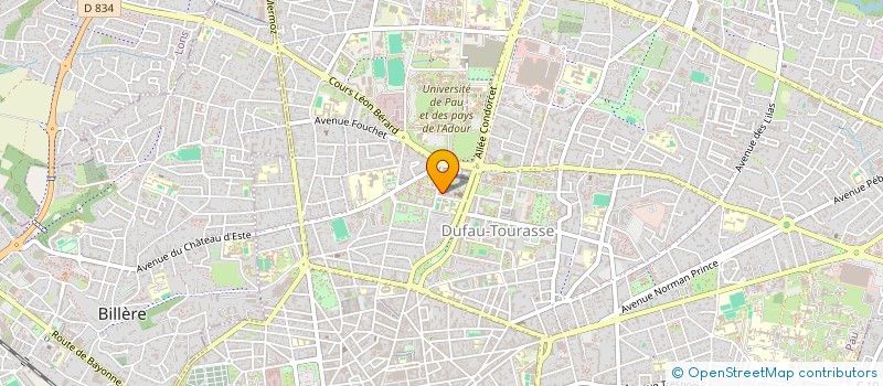 localisation de l'entreprise HANDICAPSPORT.COM  PAU
