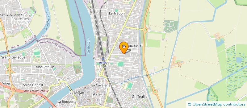 localisation de l'entreprise HANDICOIFF' HC à ARLES