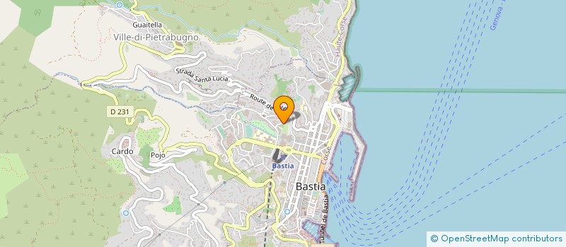 localisation de l'entreprise HANDICORSE à BASTIA