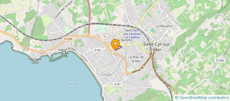 localisation de l'entreprise HANDIGAMERS E-SPORT & EVENEMENTIEL ( HANDIGAMERS ) à SAINT-CYR-SUR-MER