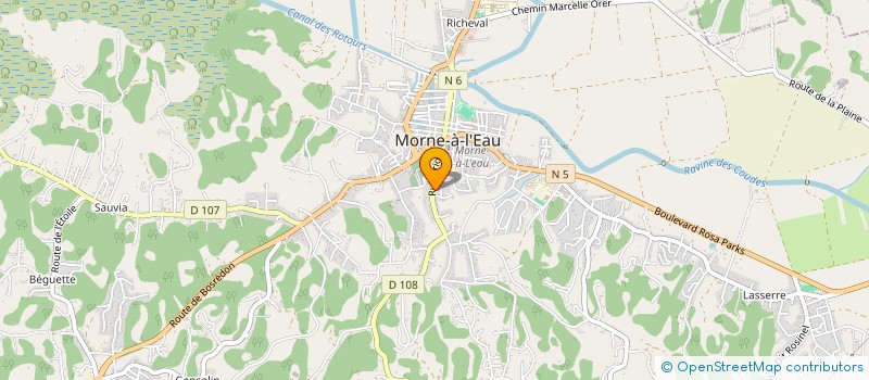 localisation de l'entreprise HANDIGO971  MORNE A L EAU