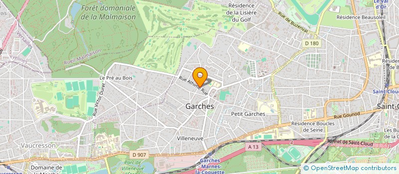 localisation de l'entreprise HANDIGRAFIK à GARCHES