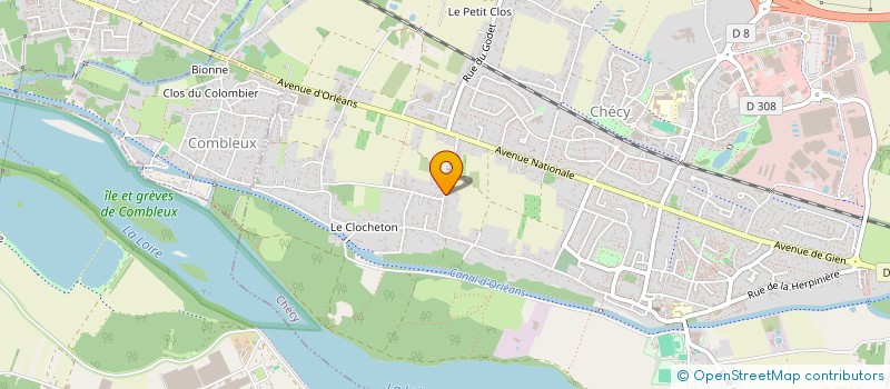 localisation de l'entreprise HANDIIZ à CHECY
