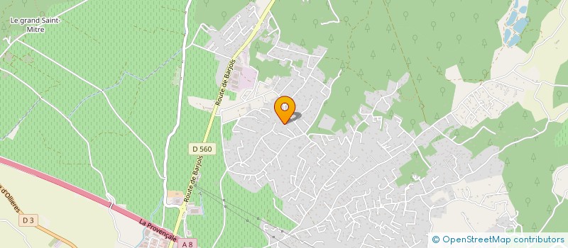 localisation de l'entreprise HANDILAVIE à SAINT-MAXIMIN-LA-SAINTE-BAUME