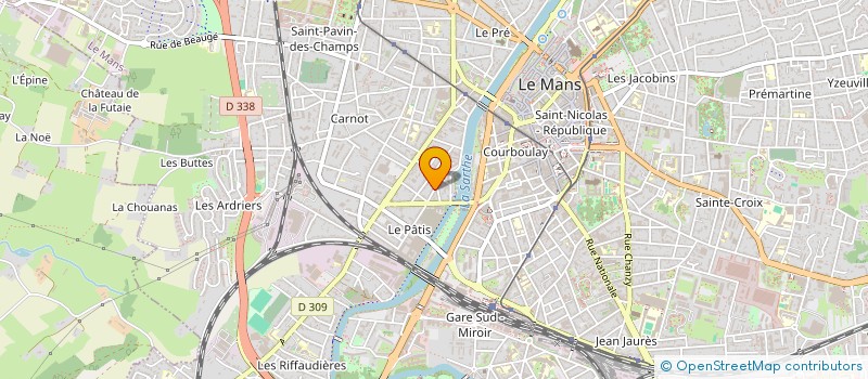 localisation de l'entreprise HANDIMEL à LE MANS