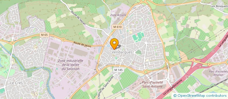 localisation de l'entreprise HANDIMUT OCCITANIE à VENDARGUES