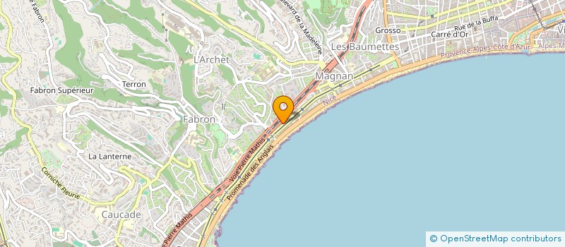localisation de l'entreprise HANDINSTOPPABLE à NICE