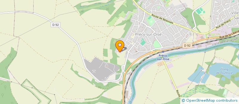 localisation de l'entreprise HANDIPERFORM  PRECY-SUR-OISE