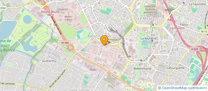 localisation de l'entreprise HANDIPRO 31 à TOULOUSE